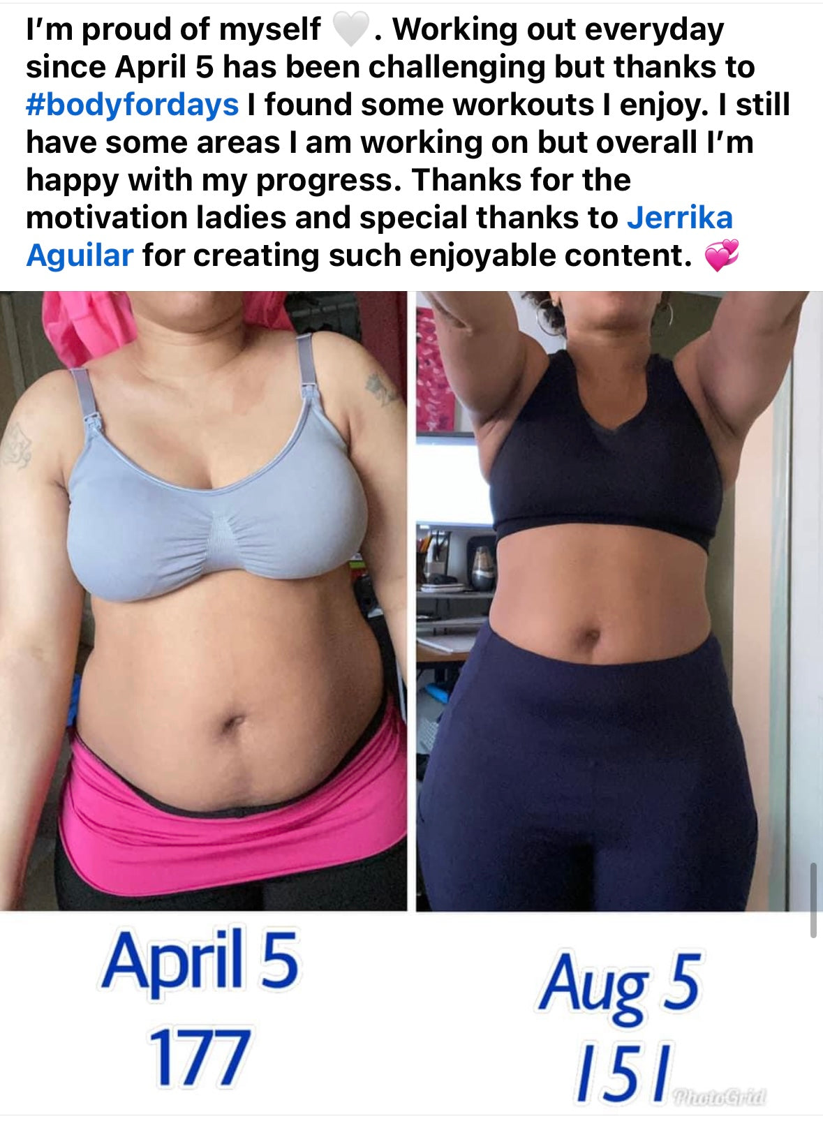 September '25- 4 Week Body For Days Monthly Membership!