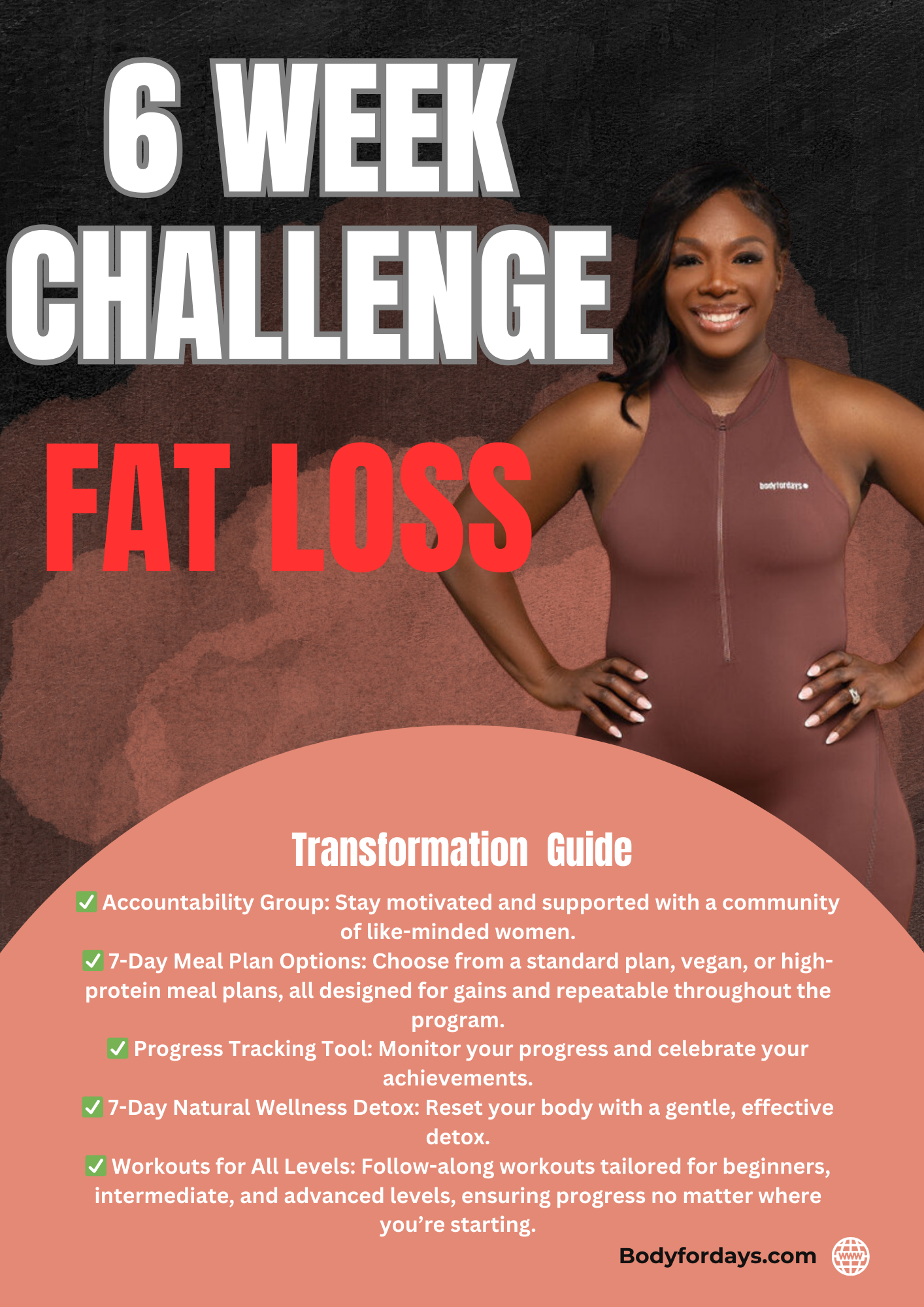 THE 6 WEEK FAT LOSS CHALLENGE!