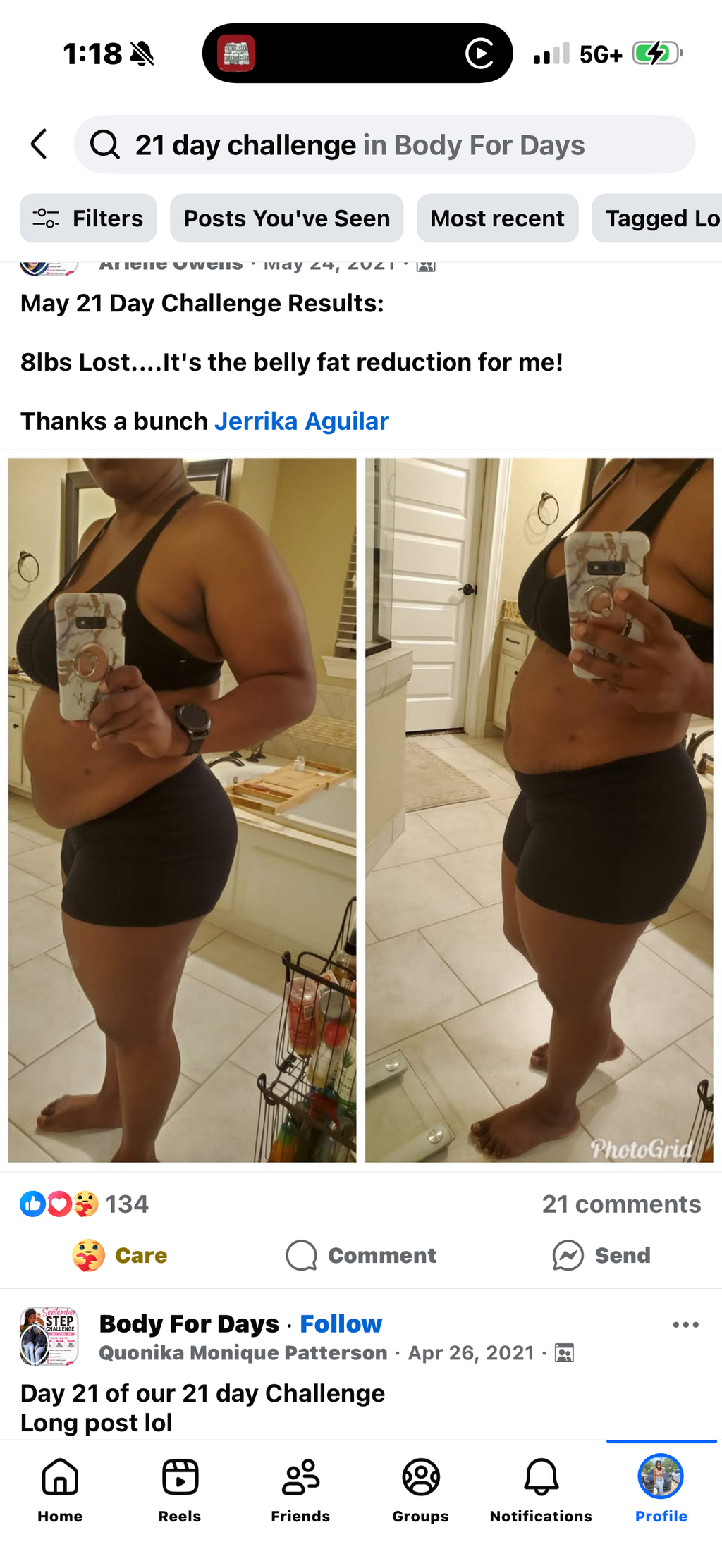 Body For Days — 21 Days to Thanksgiving -
