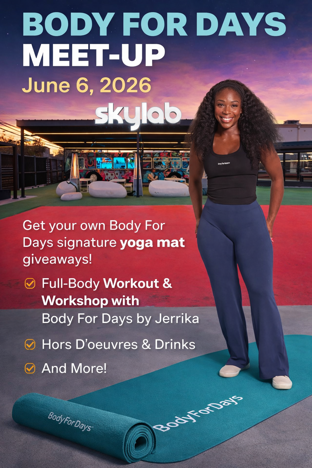 HOUSTON Body for Days Fitness Event: Meet & Greet Workshop!