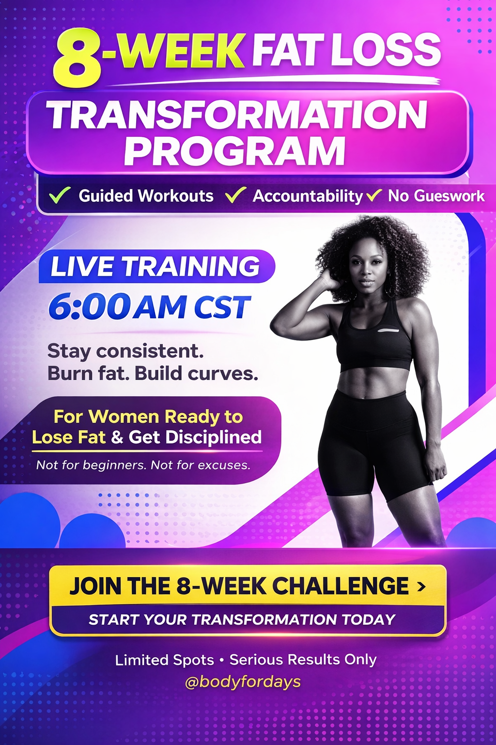 ZOOM-Body For Days™ 8-Week Confidence & Fat Loss Reset Shrink Your Waist • Balance Hormones • Love Your Body Again