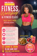 HOUSTON Body for Days Fitness Event: Meet & Greet Workshop!