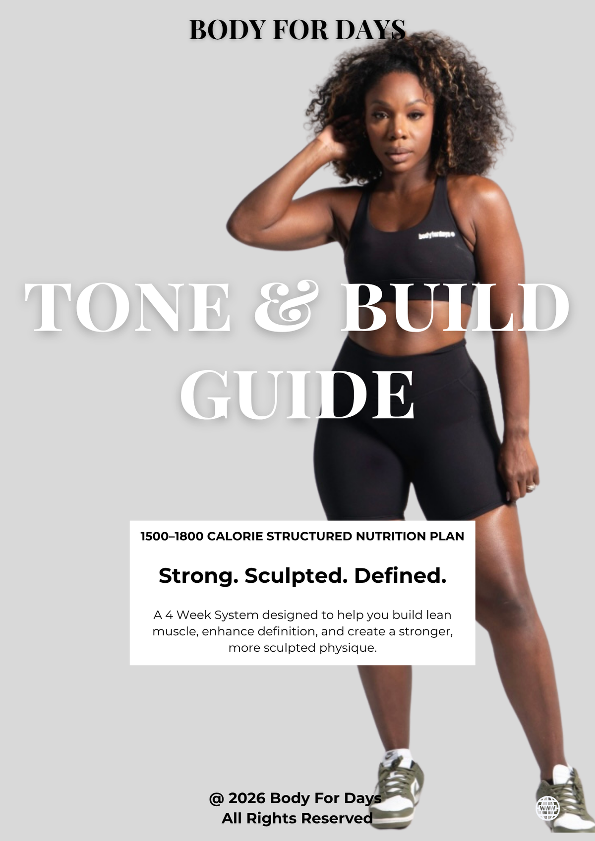 Body For Days™ Sculpt & Tight System + Macros(1500–1800 Calories)