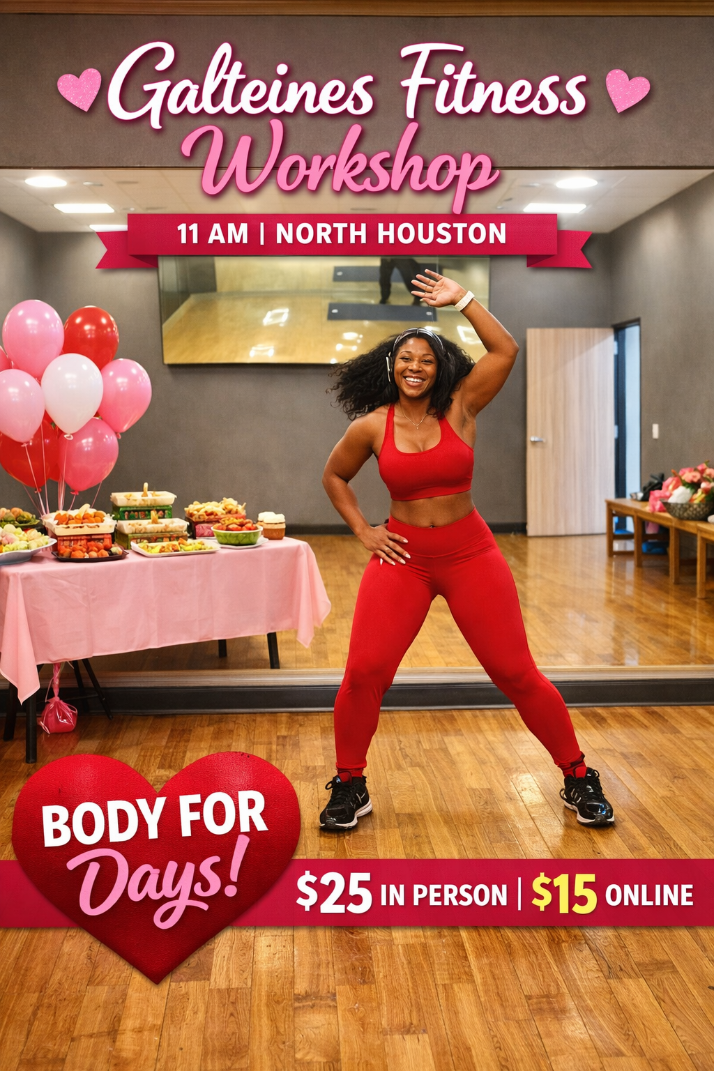 💕 BODY FOR DAYS GALENTINE’S DAY BOOTCAMP HOUSTON💕