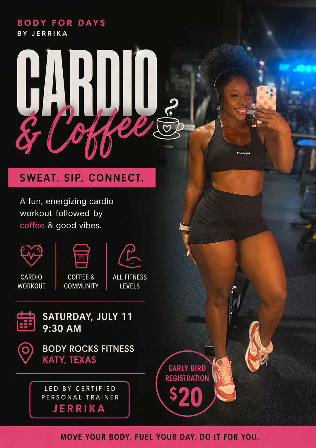 Group Training CARDIO & Coffee - Katy, Texas