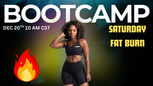 VIRTUAL SWEAT SATURDAY BOOTCAMP! DEC 20TH 2025!