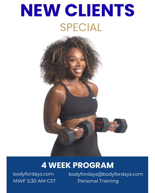 NEW CLIENT SPECIAL- VRTUAL TRAINING STARTS Dec 1st 2025