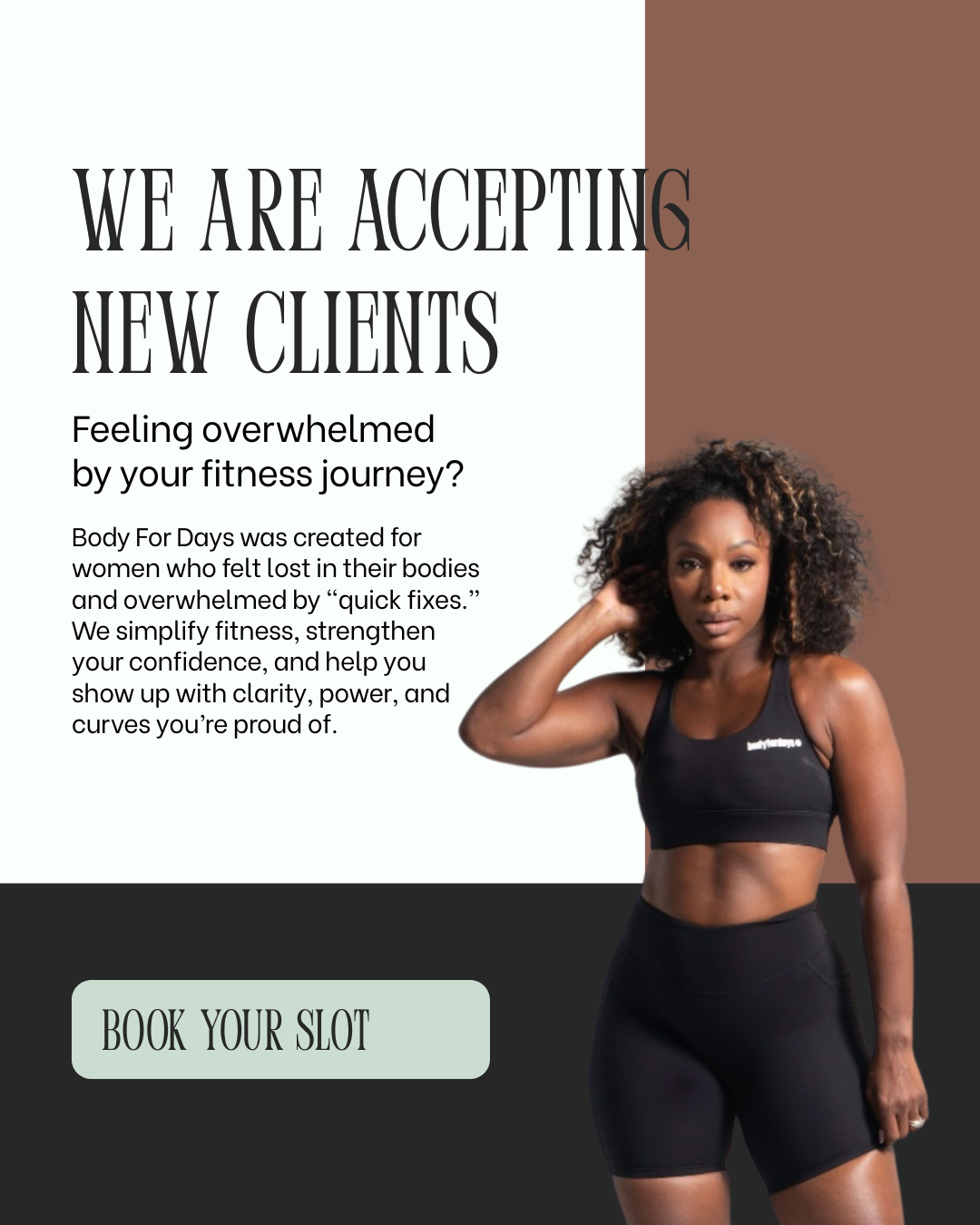 1-on-1 Training Consultation Booking COACH JERRIKA